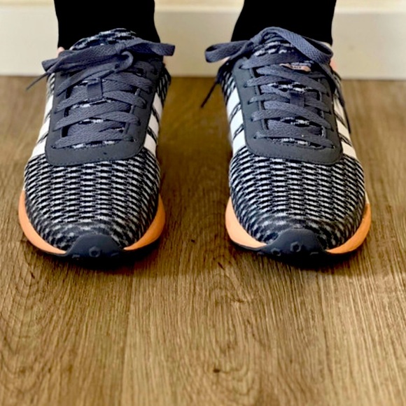 Adidas Cloudfoam Grey & Pink - Picture 1 of 9